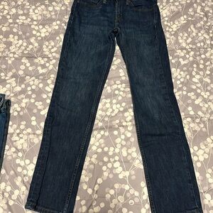 Levi's Blue Straight Jeans Timeless Style